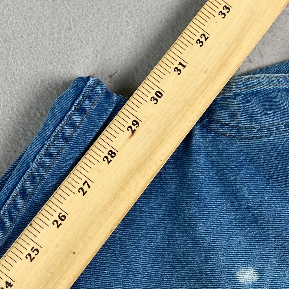 Vintage Levis Jeans 34x30 (Actual 33x29) Blue SilverTab Loose Baggy Made In USA - Picture 14 of 16